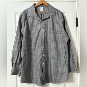 Brooks Brothers “Regent Fit” Supima Cotton Men’s Button Down Shirt 17.5 / 33